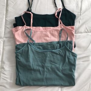 3 set womens size Medium tank tops